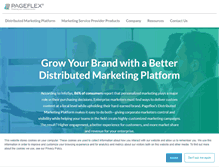 Tablet Screenshot of pageflex.com